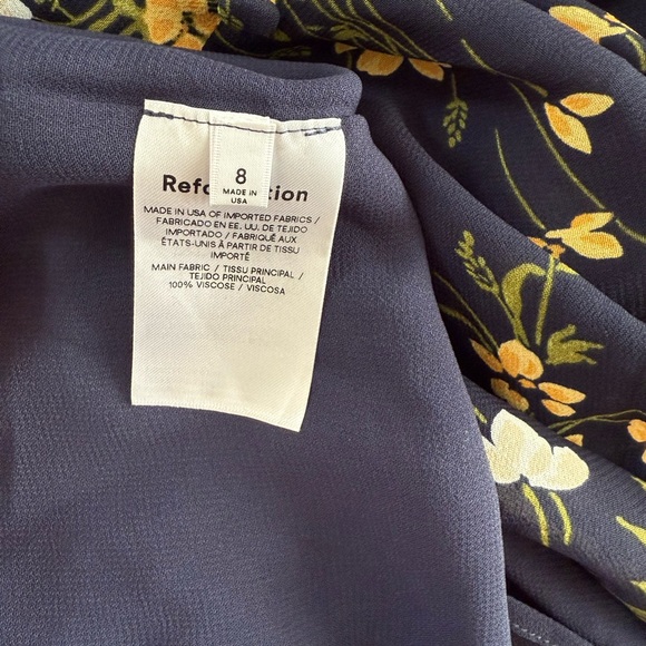 Reformation midi dress,brand new with tag ,size 8 - Picture 13 of 16